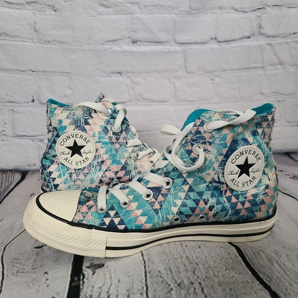 Converse Shoes - Women's Converse All Star High Top Aztec Geometric